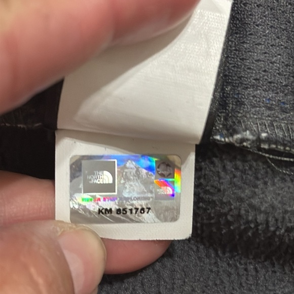 (P1) The North Face men's jacket in grey, with fleece lining, size M - Picture 14 of 16